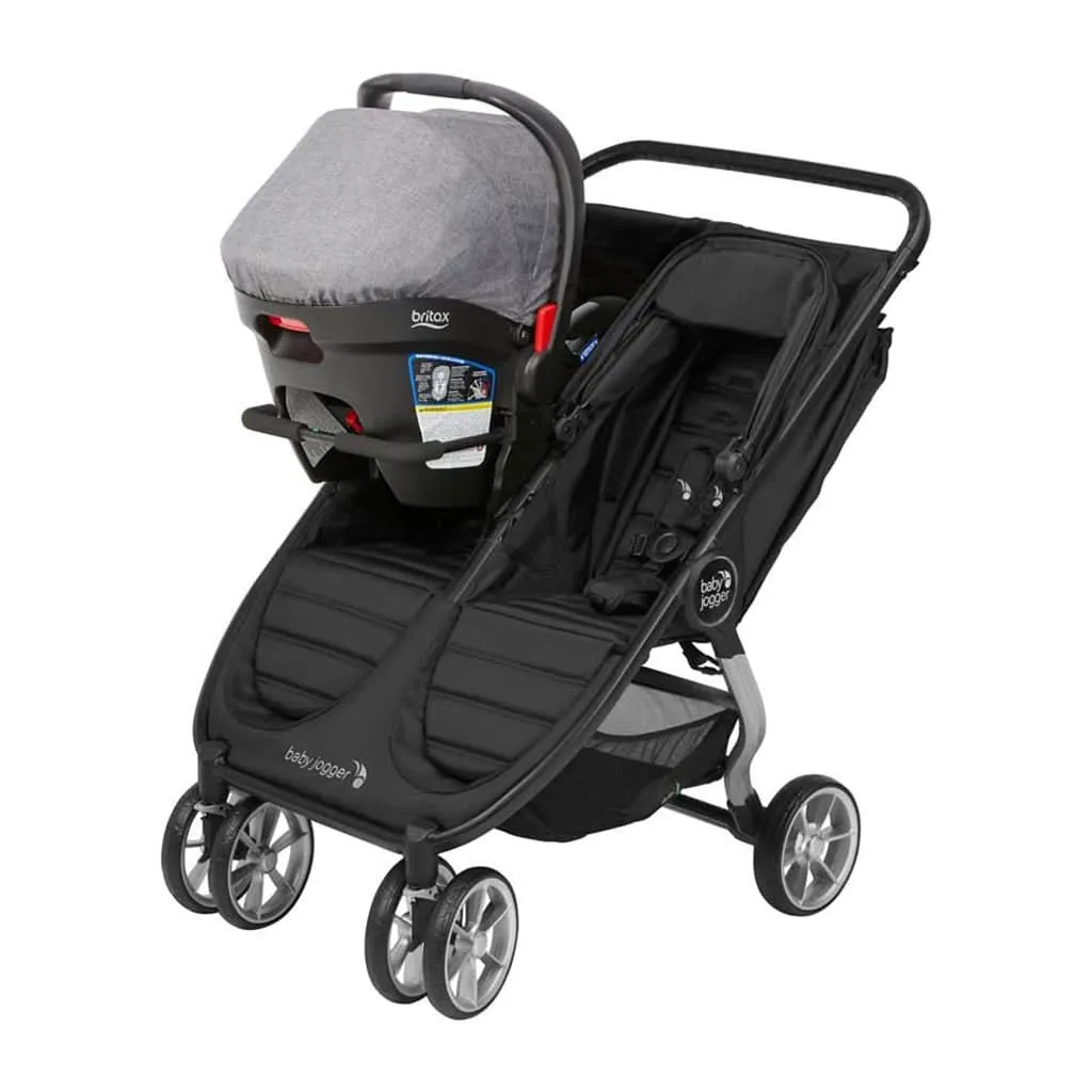 Baby Jogger Car Seat Adapter Britax City Mini 2 Double Stroller, Black