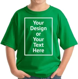Custom Shirt for Kids Boys Girls Personalized Your Own Image Photo Text T-Shirt Front/Back Print