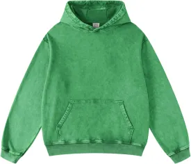 FAIABLE Mens Womens Acid Wash Hoodie Unisex Oversized Vintage Hoodie Heavyweight Terry Hoodies Sweatshirts for Women Men 2025