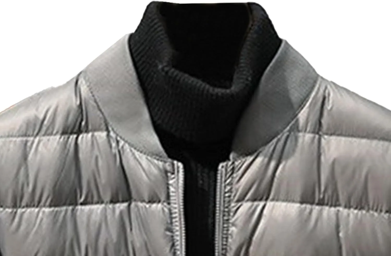 JEShifangjiusu Men Down Jacket Puffer Winter Jacket Lightweight Windproof Insulated Warm Coat Puffy Coat For Hiking Travel