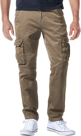 Match Men's Casual Wild Cargo Pants Outdoors Work Wear #6531