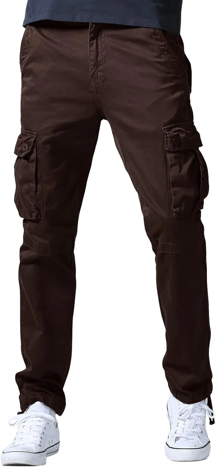 Match Men's Casual Wild Cargo Pants Outdoors Work Wear #6531