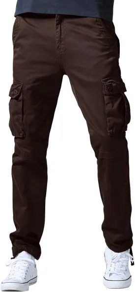 Match Men's Casual Wild Cargo Pants Outdoors Work Wear #6531