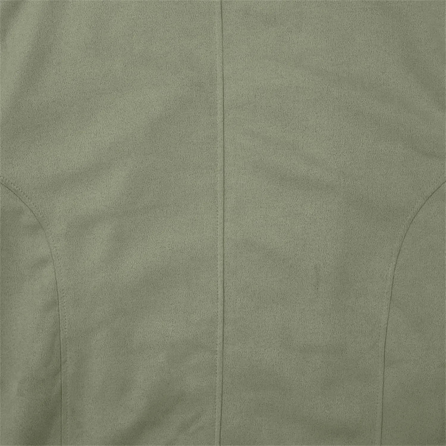 Men's Casual Suede Bomber Jacket Lightweight Snap Button Down Jackets Vintage Faux Leather Jacket for Men