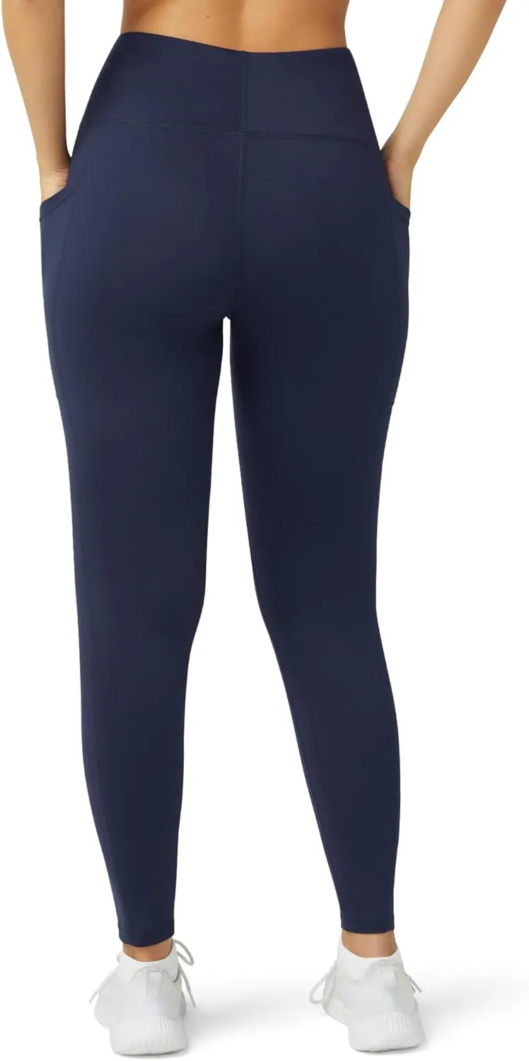 No Nonsense Leggings for Women with Tummy Control and Pockets, Athletic High Waist Yoga Pants