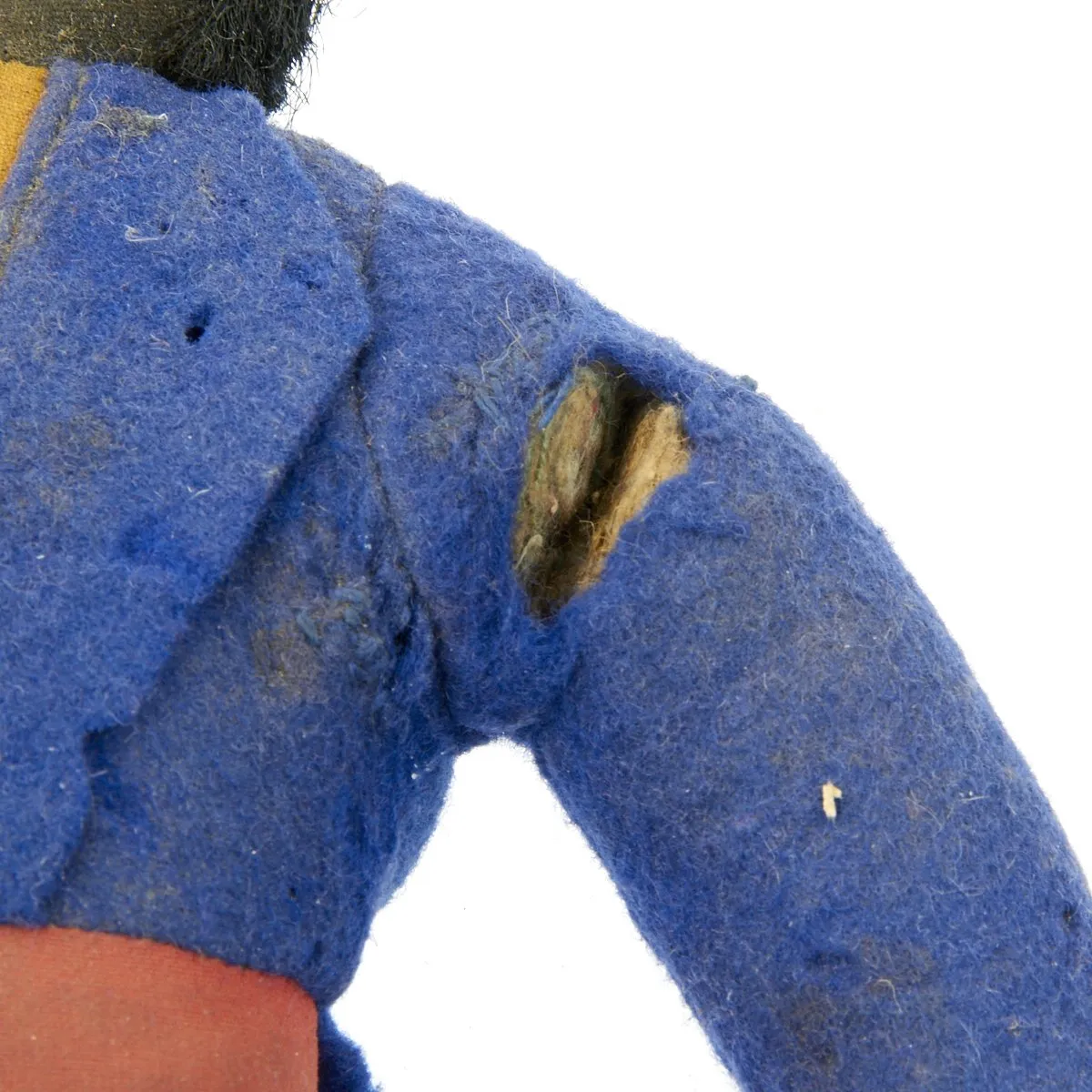 Original British WWII "Golliwog" Doll Recovered from the London Blitz