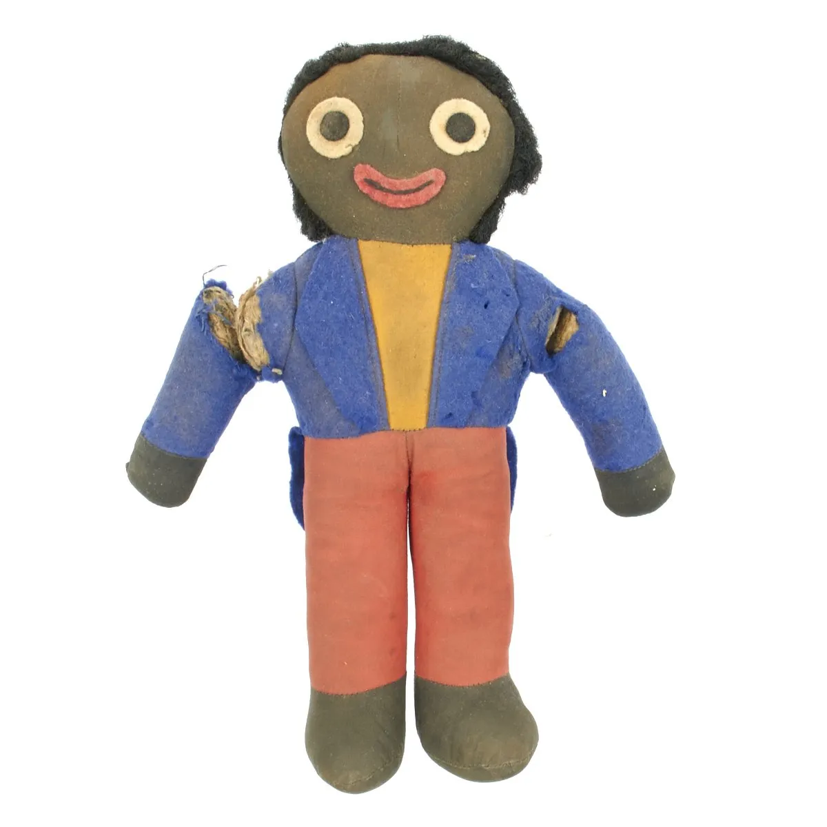 Original British WWII "Golliwog" Doll Recovered from the London Blitz