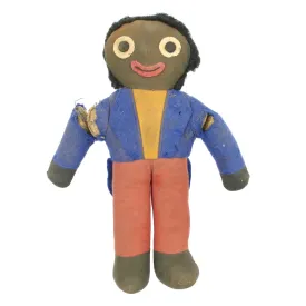 Original British WWII "Golliwog" Doll Recovered from the London Blitz