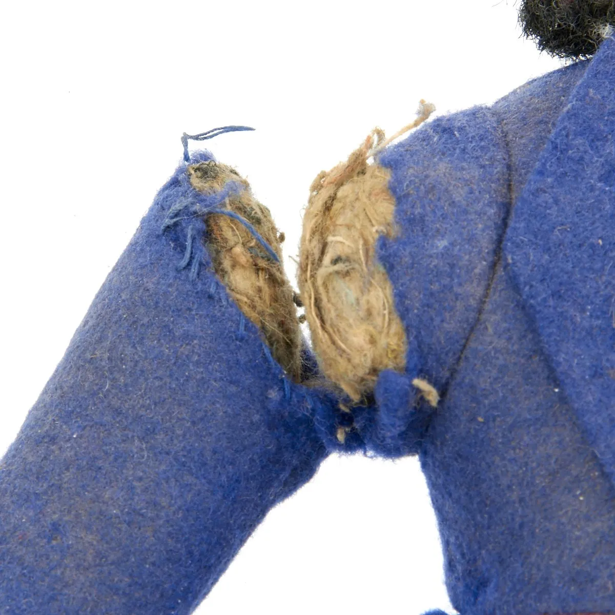 Original British WWII "Golliwog" Doll Recovered from the London Blitz
