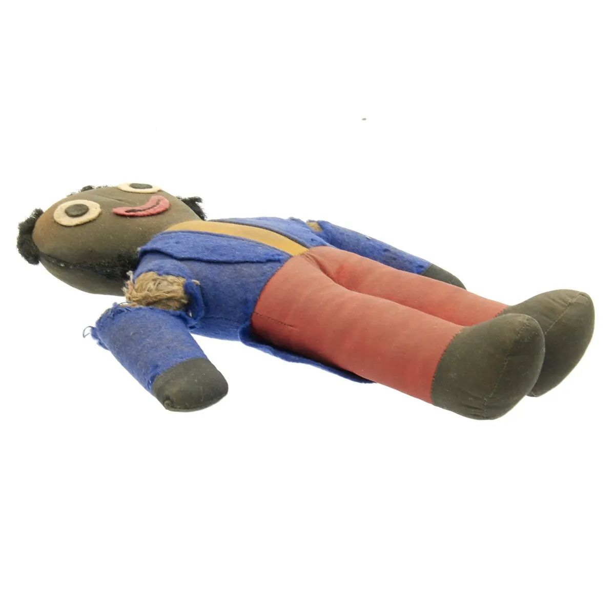 Original British WWII "Golliwog" Doll Recovered from the London Blitz