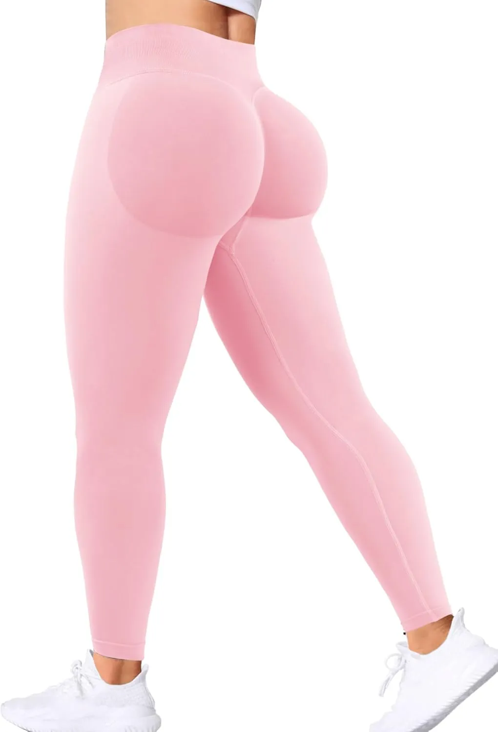Scrunch Butt Lifting Leggings for Women Impact Gym Seamless Workout Leggings Mid Low Waist Tummy Control Yoga Pants