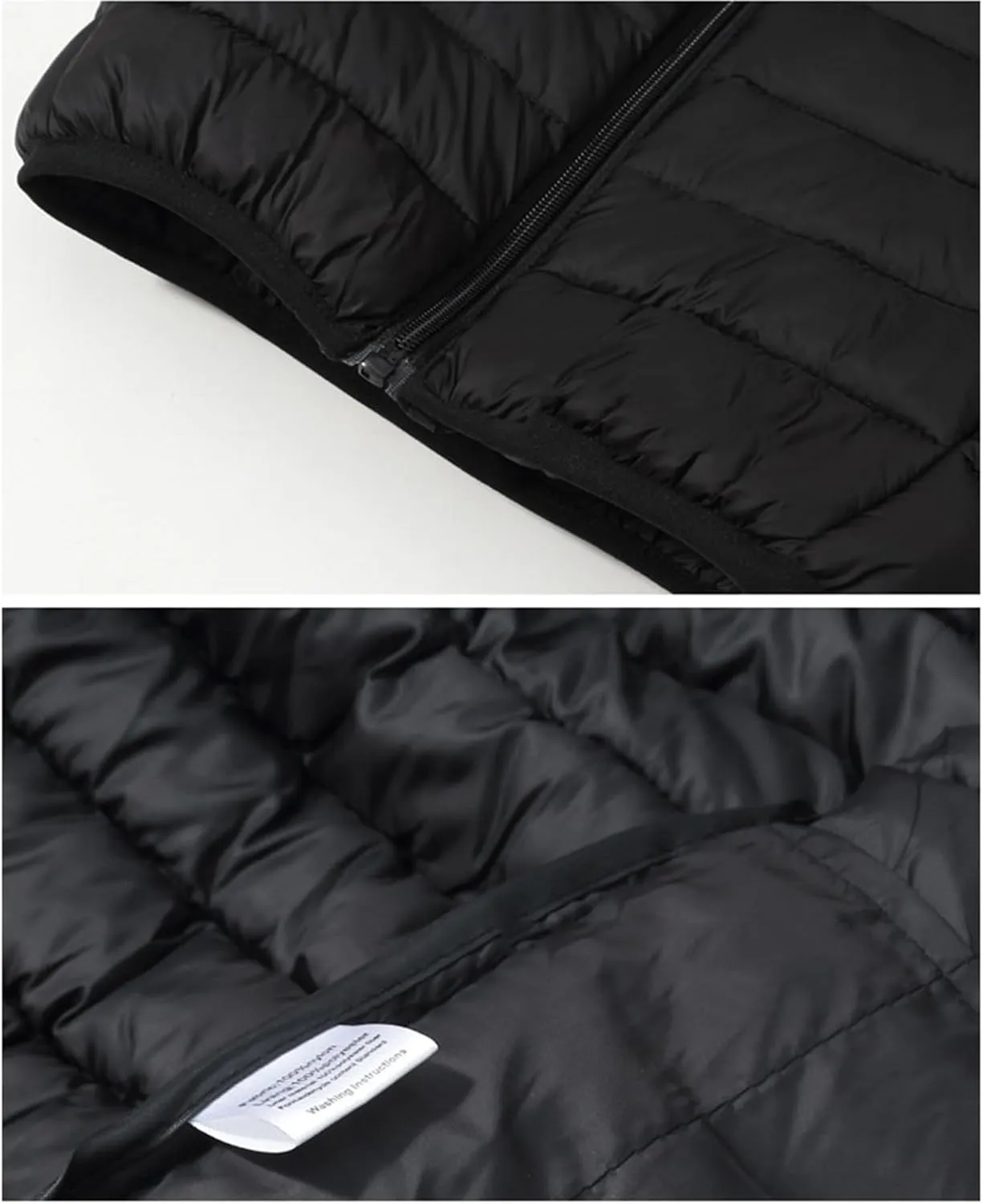 Unisex Baby Vest Stand Up Zip Up Sleeveless Jacket for Winter Fall Hooded Coats for Teen Girls