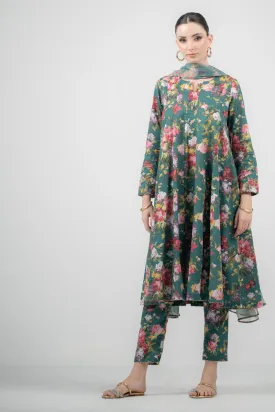 Unstitched Spring Vol 01 '24 - Springtide 3 Piece