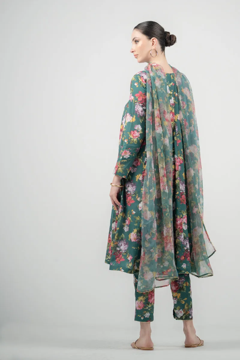 Unstitched Spring Vol 01 '24 - Springtide 3 Piece