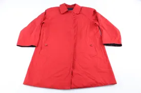 Women's Burberrys Red Trench Coat